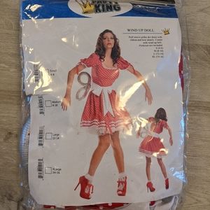 Party King Wind Up Doll Halloween Costume